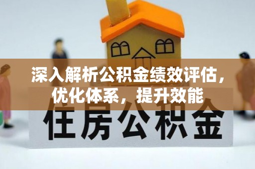 壤塘深入解析公积金绩效评估，优化体系，提升效能