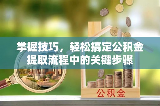 壤塘掌握技巧，轻松搞定公积金提取流程中的关键步骤