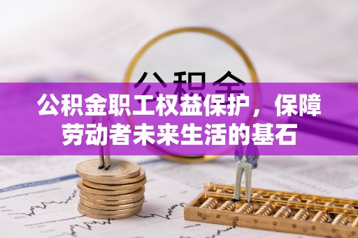 壤塘公积金职工权益保护，保障劳动者未来生活的基石
