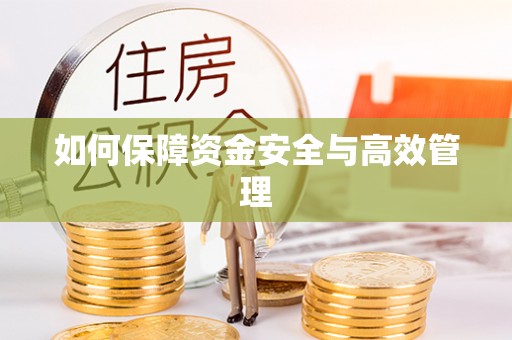壤塘如何保障资金安全与高效管理