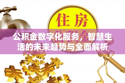壤塘公积金数字化服务，智慧生活的未来趋势与全面解析