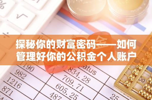 壤塘探秘你的财富密码——如何管理好你的公积金个人账户信息