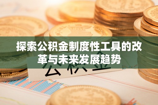 壤塘探索公积金制度性工具的改革与未来发展趋势