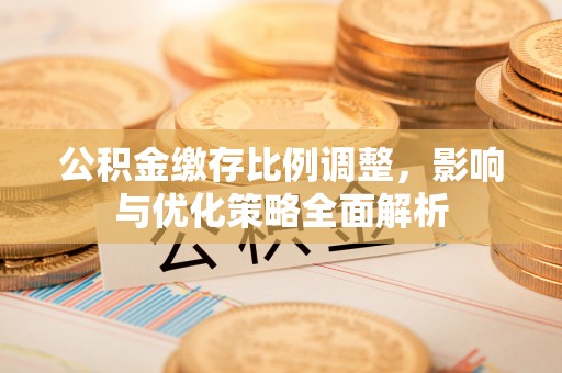 壤塘公积金缴存比例调整，影响与优化策略全面解析