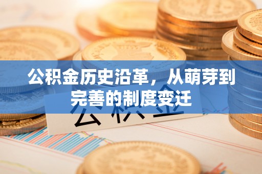 壤塘公积金历史沿革，从萌芽到完善的制度变迁