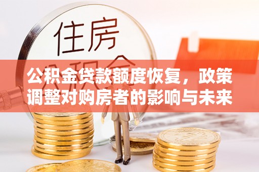 壤塘公积金贷款额度恢复，政策调整对购房者的影响与未来展望