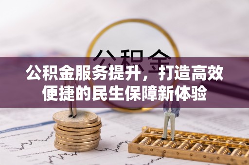 壤塘公积金服务提升，打造高效便捷的民生保障新体验