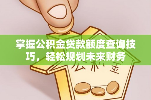 壤塘掌握公积金贷款额度查询技巧，轻松规划未来财务