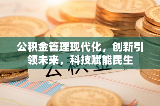 壤塘公积金管理现代化，创新引领未来，科技赋能民生