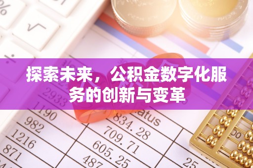 壤塘探索未来，公积金数字化服务的创新与变革