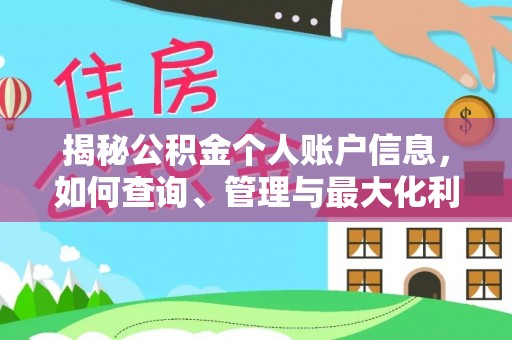 壤塘揭秘公积金个人账户信息，如何查询、管理与最大化利用