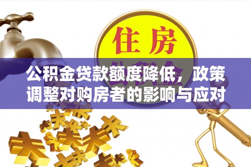 壤塘公积金贷款额度降低，政策调整对购房者的影响与应对策略