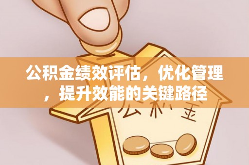 壤塘公积金绩效评估，优化管理，提升效能的关键路径