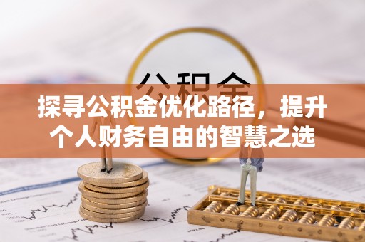 壤塘探寻公积金优化路径，提升个人财务自由的智慧之选