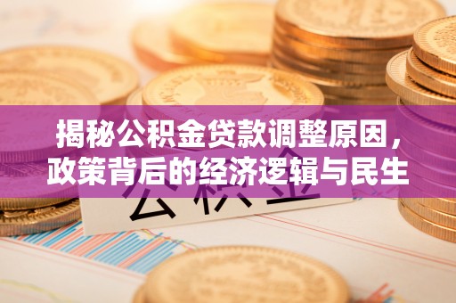壤塘揭秘公积金贷款调整原因，政策背后的经济逻辑与民生考量