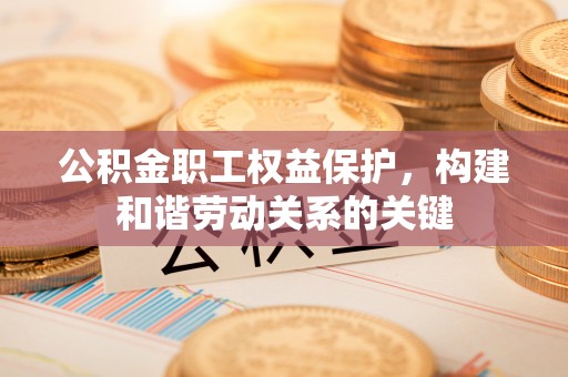 壤塘公积金职工权益保护，构建和谐劳动关系的关键